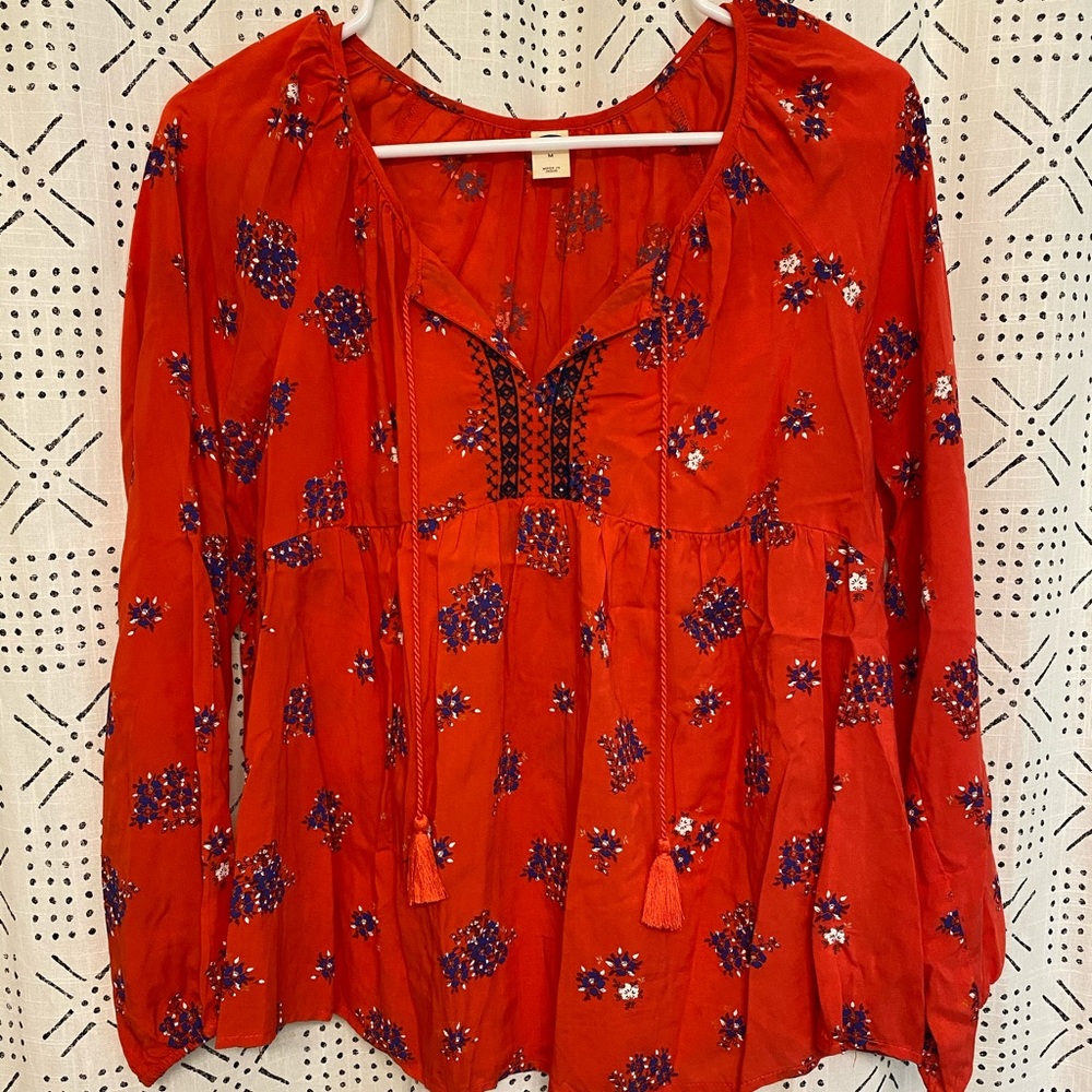 Old Navy peasant top